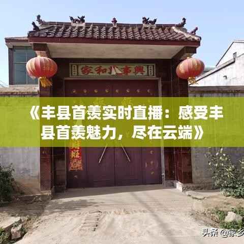 《丰县首羡实时直播:感受丰县首羡魅力,尽在云端》