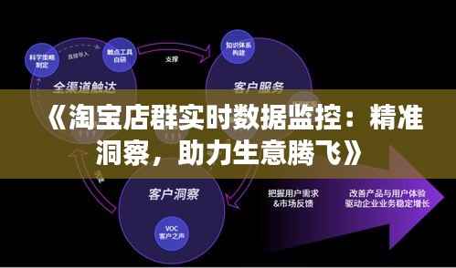 《淘宝店群实时数据监控：精准洞察，助力生意腾飞》