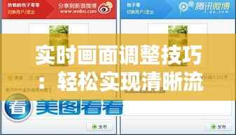 实时画面调整技巧：轻松实现清晰流畅播放