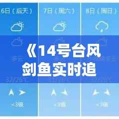 《14号台风剑鱼实时追踪：最新动态与应对措施》