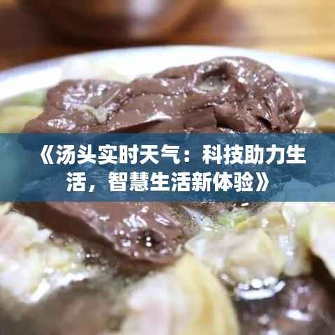 《汤头实时天气：科技助力生活，智慧生活新体验》