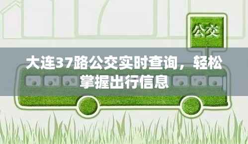 大连37路公交实时查询，轻松掌握出行信息