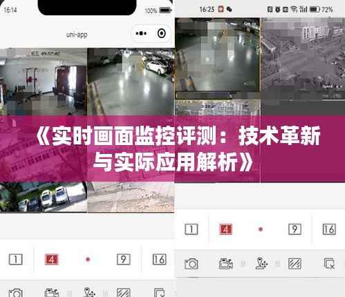 《实时画面监控评测：技术革新与实际应用解析》