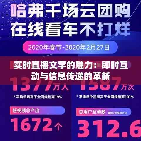 实时直播文字的魅力：即时互动与信息传递的革新