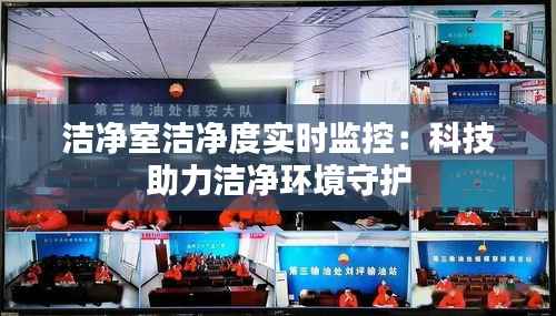 洁净室洁净度实时监控：科技助力洁净环境守护