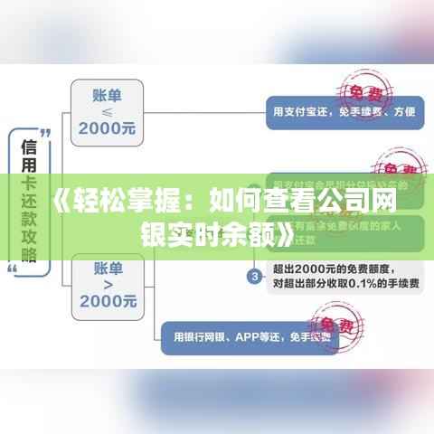 《轻松掌握：如何查看公司网银实时余额》