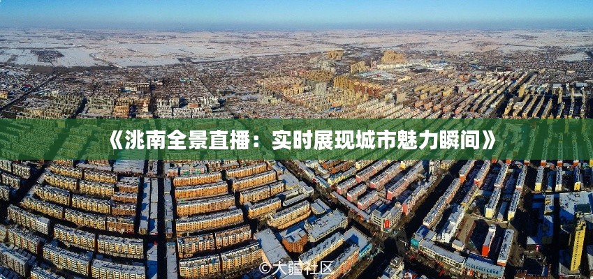 《洮南全景直播：实时展现城市魅力瞬间》