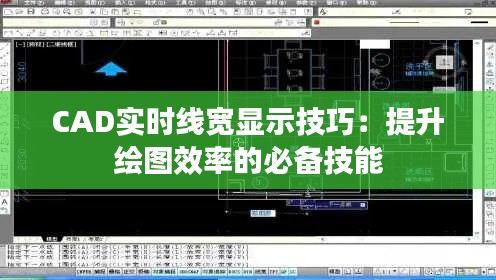 CAD实时线宽显示技巧：提升绘图效率的必备技能