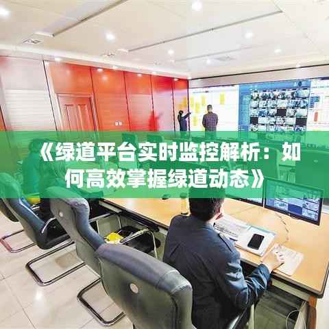 《绿道平台实时监控解析:如何高效掌握绿道动态》