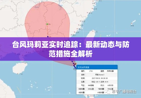 台风玛莉亚实时追踪：最新动态与防范措施全解析