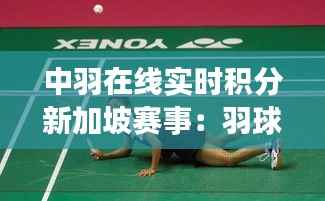 中羽在线实时积分新加坡赛事:羽球竞技新篇章