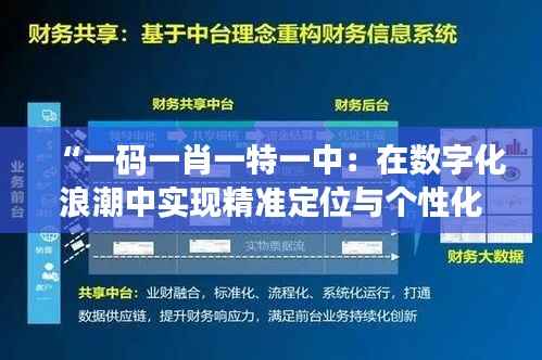 “一码一肖一特一中：在数字化浪潮中实现精准定位与个性化服务”