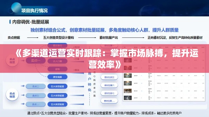 《多渠道运营实时跟踪：掌握市场脉搏，提升运营效率》