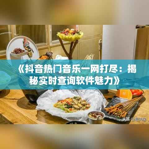 《抖音热门音乐一网打尽:揭秘实时查询软件魅力》