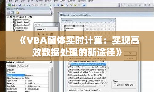 《VBA窗体实时计算：实现高效数据处理的新途径》