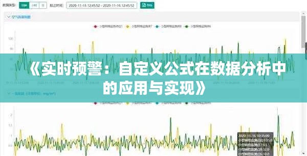 《实时预警：自定义公式在数据分析中的应用与实现》