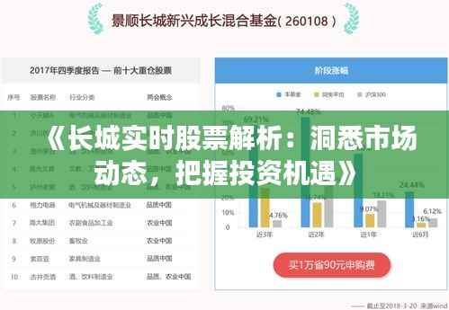 《长城实时股票解析：洞悉市场动态，把握投资机遇》