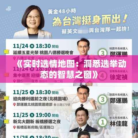 《实时选情地图：洞悉选举动态的智慧之窗》