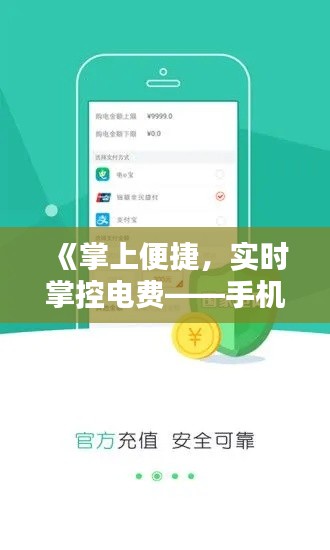 《掌上便捷，实时掌控电费——手机电费查询新体验》