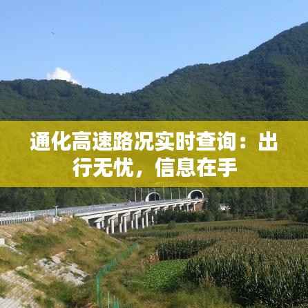通化高速路况实时查询：出行无忧，信息在手
