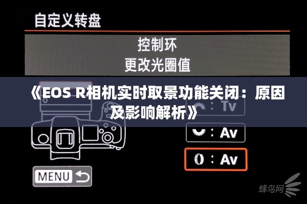 《EOS R相机实时取景功能关闭：原因及影响解析》