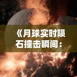 《月球实时陨石撞击瞬间:高清图片大全揭秘宇宙奥秘》