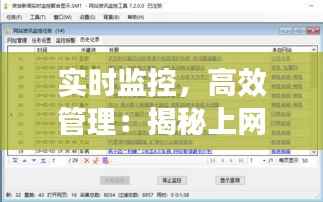 实时监控，高效管理：揭秘上网实时管理软件