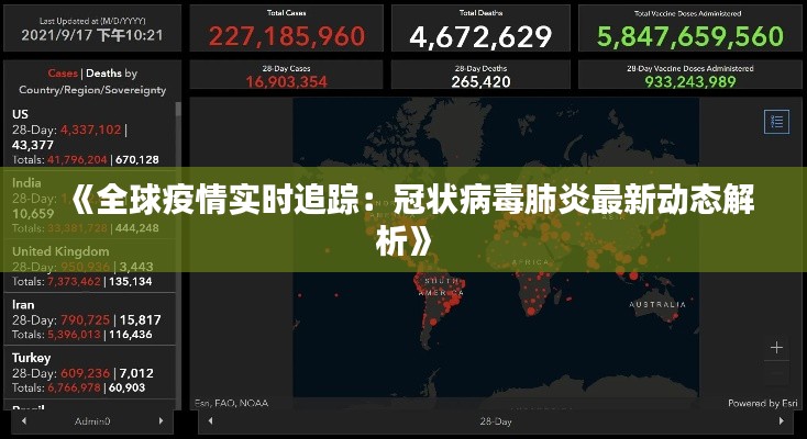 《全球疫情实时追踪：冠状病毒肺炎最新动态解析》