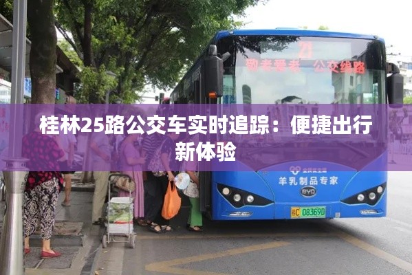 桂林25路公交车实时追踪：便捷出行新体验