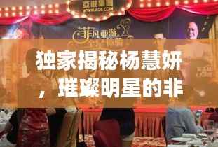 独家揭秘杨慧妍，璀璨明星的非凡人生之旅