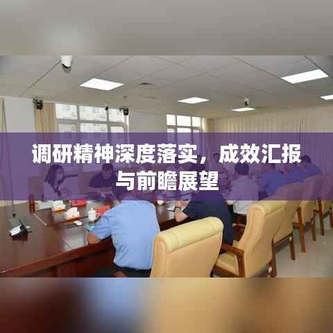 调研精神深度落实，成效汇报与前瞻展望
