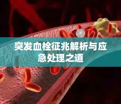 突发血栓征兆解析与应急处理之道