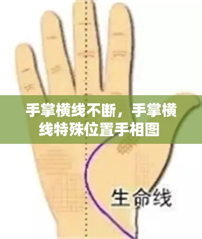 手掌横线不断，手掌横线特殊位置手相图 