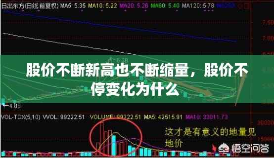 股价不断新高也不断缩量，股价不停变化为什么 