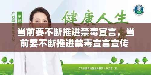 当前要不断推进禁毒宣言,当前要不断推进禁毒宣言宣传