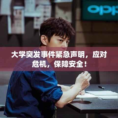 大学突发事件紧急声明，应对危机，保障安全！