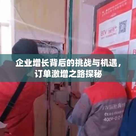 企业增长背后的挑战与机遇，订单激增之路探秘