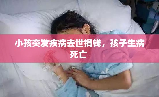 小孩突发疾病去世捐钱，孩子生病死亡 