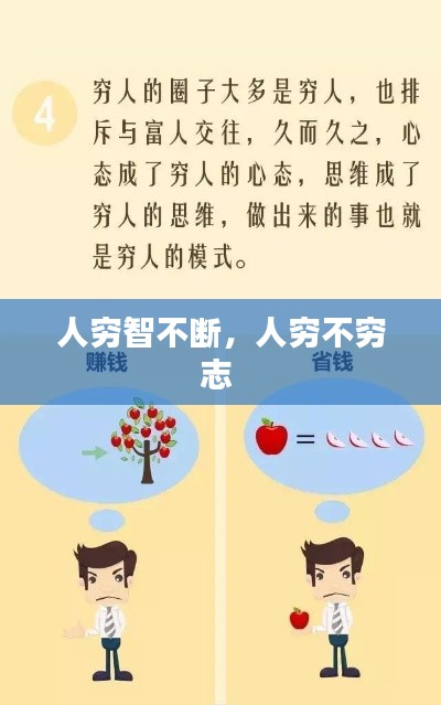 人穷智不断，人穷不穷志 