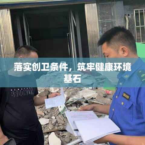 落实创卫条件，筑牢健康环境基石