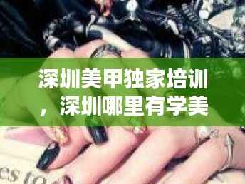 深圳美甲独家培训,深圳哪里有学美甲培训