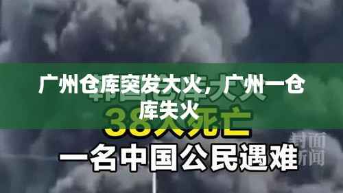 广州仓库突发大火，广州一仓库失火 