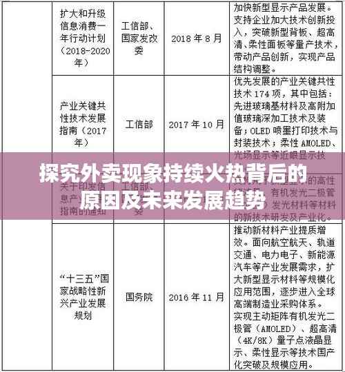 探究外卖现象持续火热背后的原因及未来发展趋势