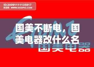 国美不断电,国美电器改什么名字了