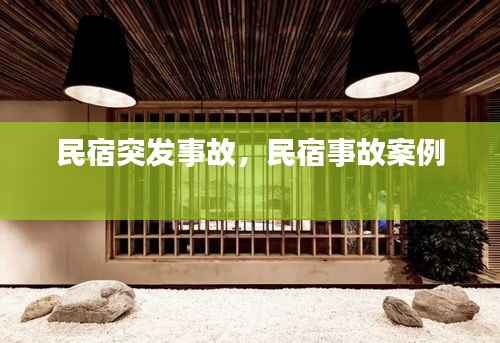 民宿突发事故，民宿事故案例 