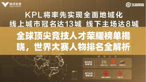 全球顶尖竞技人才荣耀榜单揭晓，世界大赛人物排名全解析