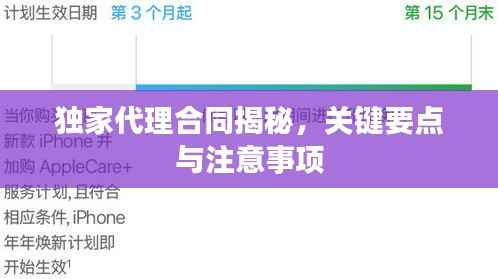 独家代理合同揭秘，关键要点与注意事项