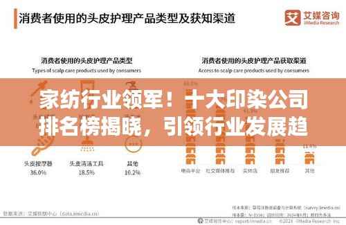 家纺行业领军！十大印染公司排名榜揭晓，引领行业发展趋势