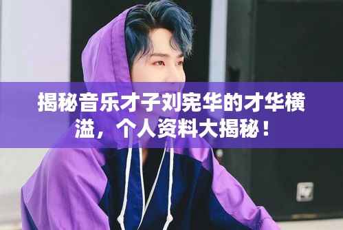 揭秘音乐才子刘宪华的才华横溢，个人资料大揭秘！