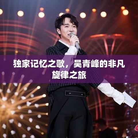 独家记忆之歌,吴青峰的非凡旋律之旅